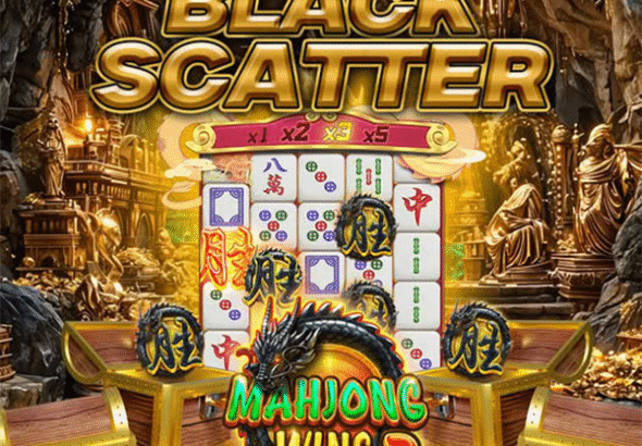 black scatter