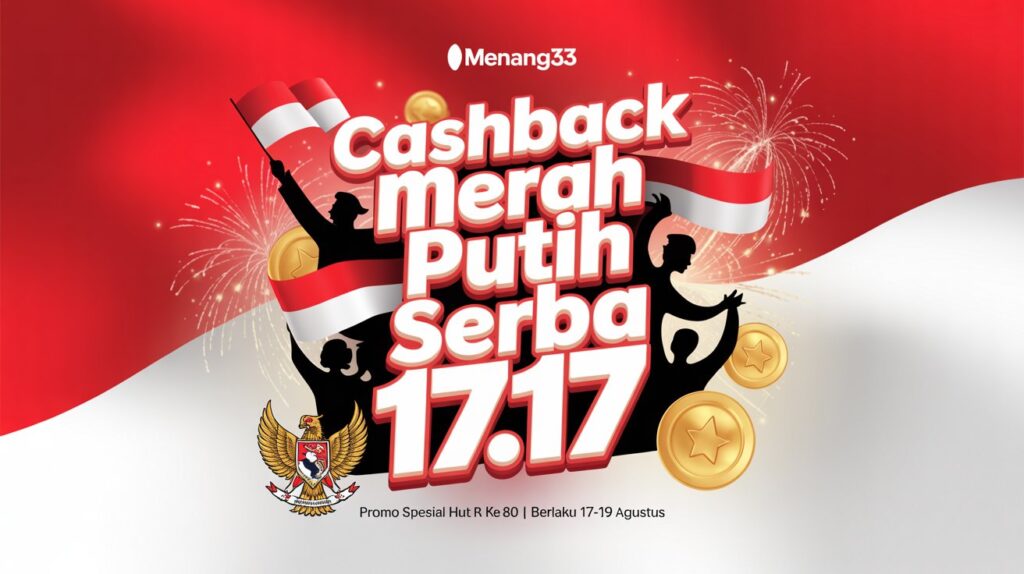 Bonus Kemerdekaan Agustus MENANG33: Paket Merah Putih